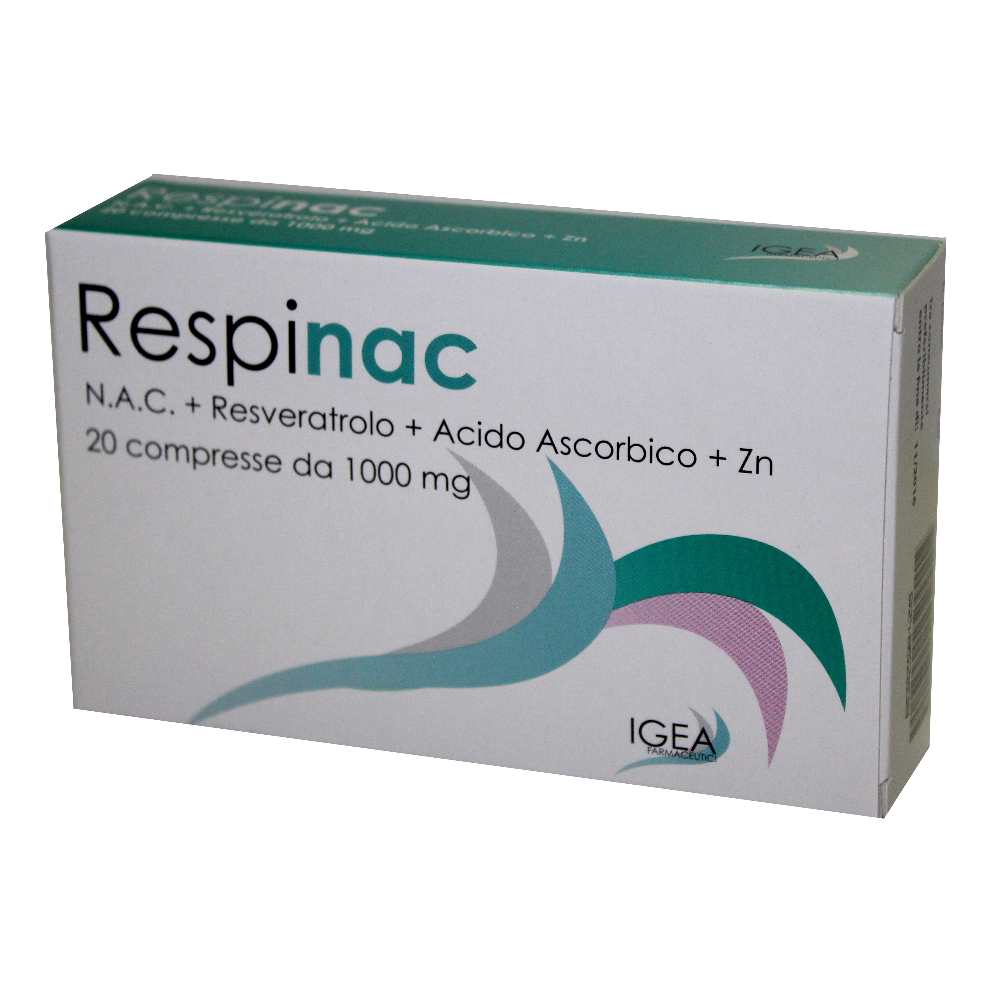 Respinac 2 blister 10 compresse 1000 mg