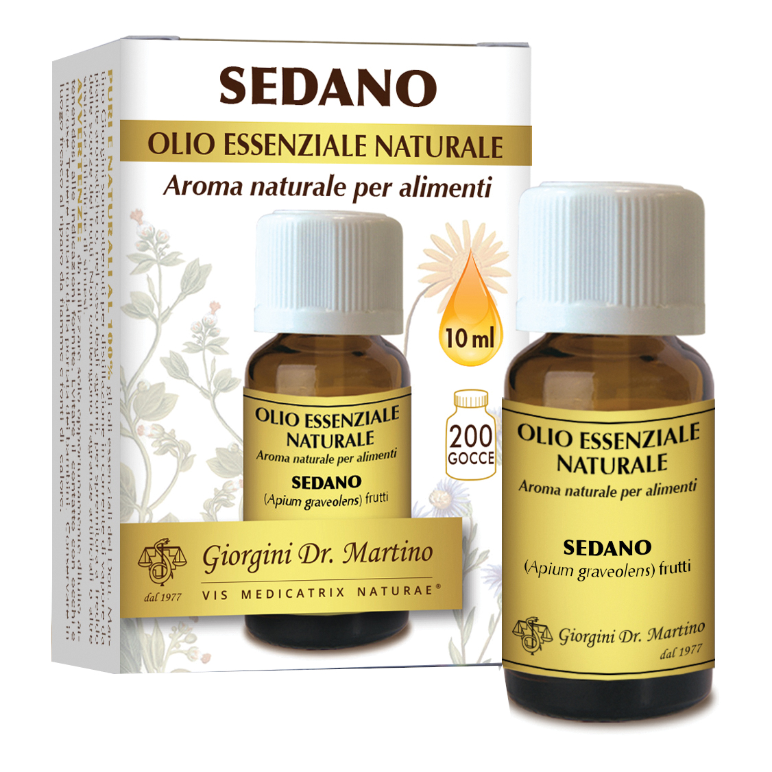 Sedano olio essenziale 10 ml