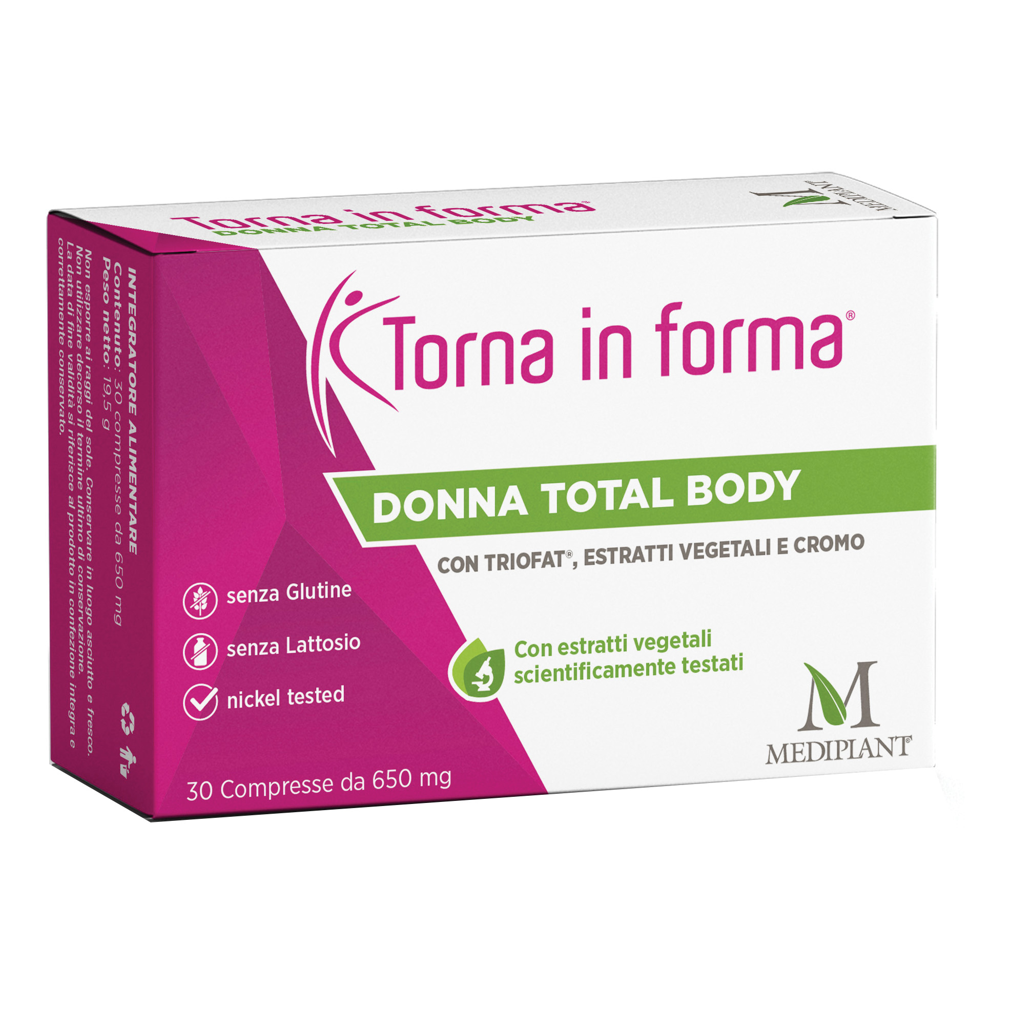 Donna 50+ Silhouette 30compresse