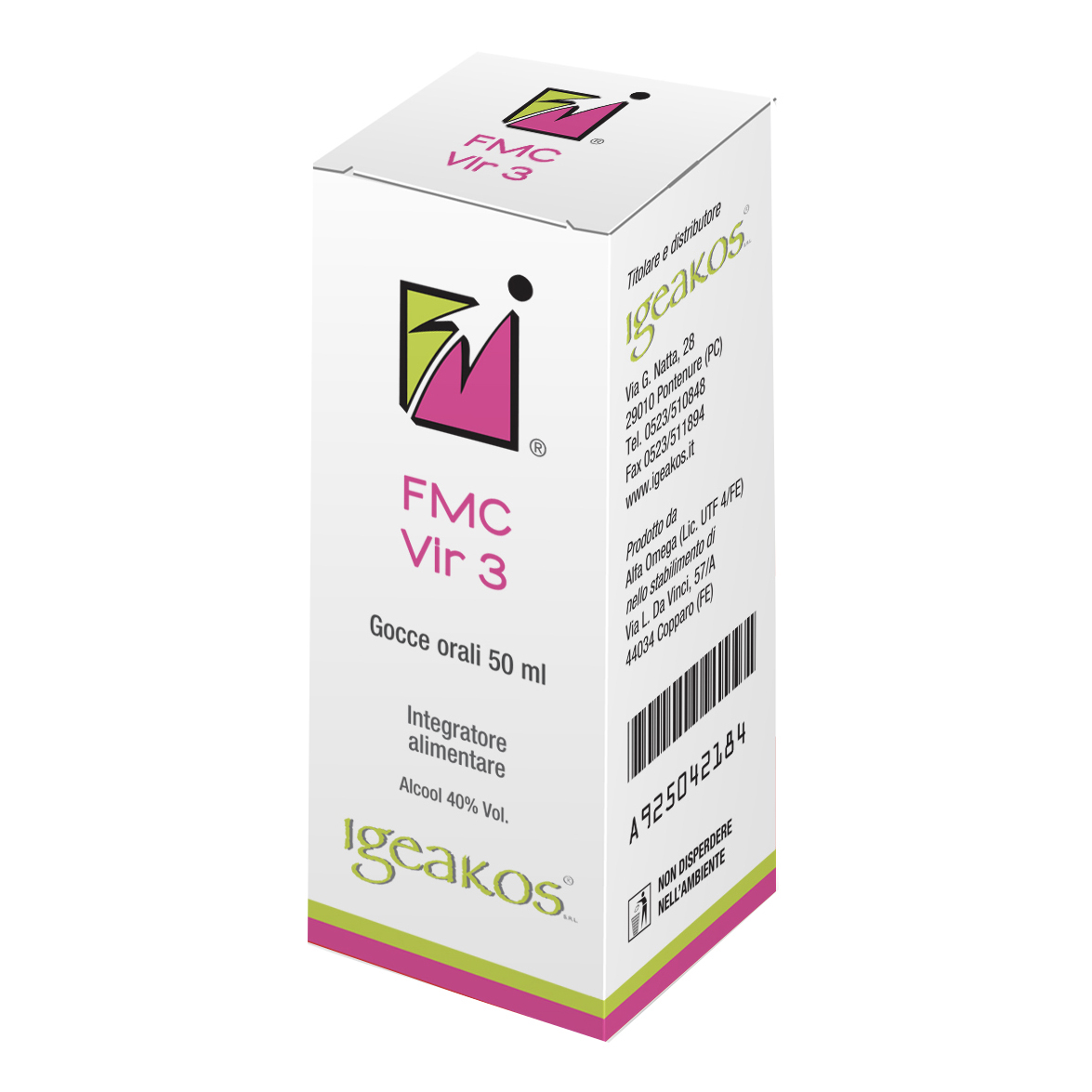 Fmc Vir 3 Gocce 50ml
