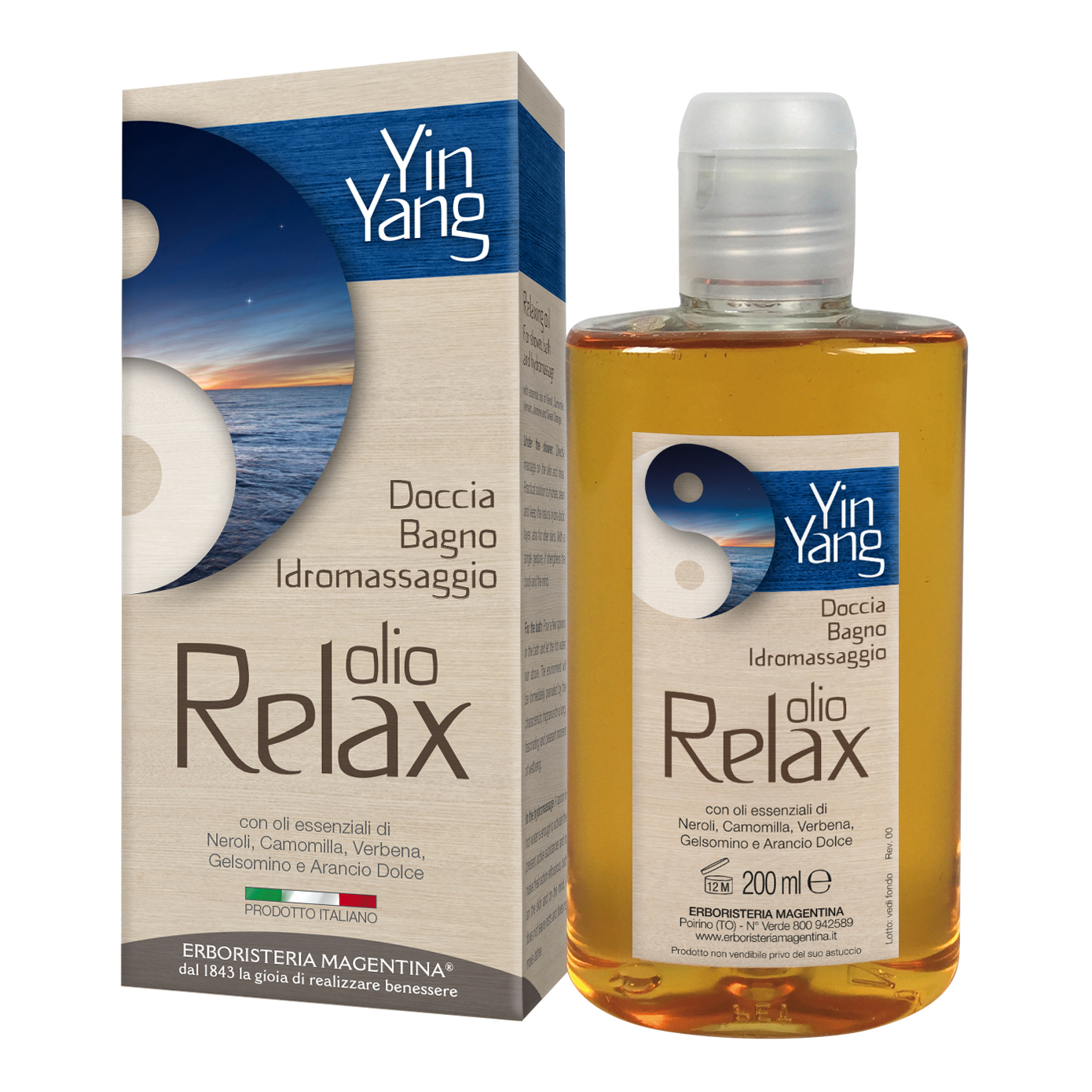 Olio yin-yang relax 200ml erm