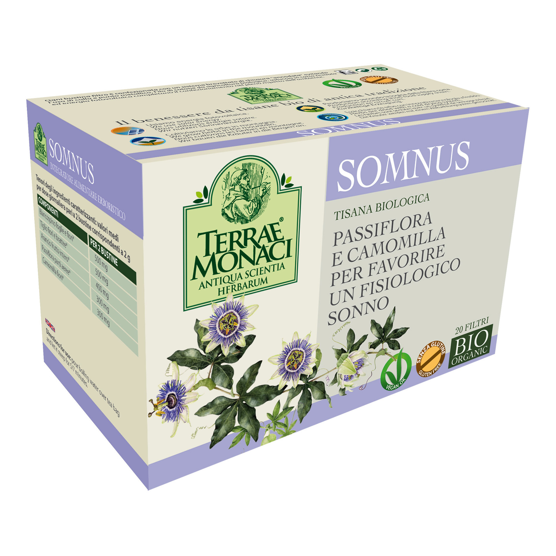 Tot somnus tisana bio 20filt