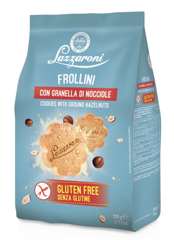 Lazzaroni Frolla Granella Nocciole 200g