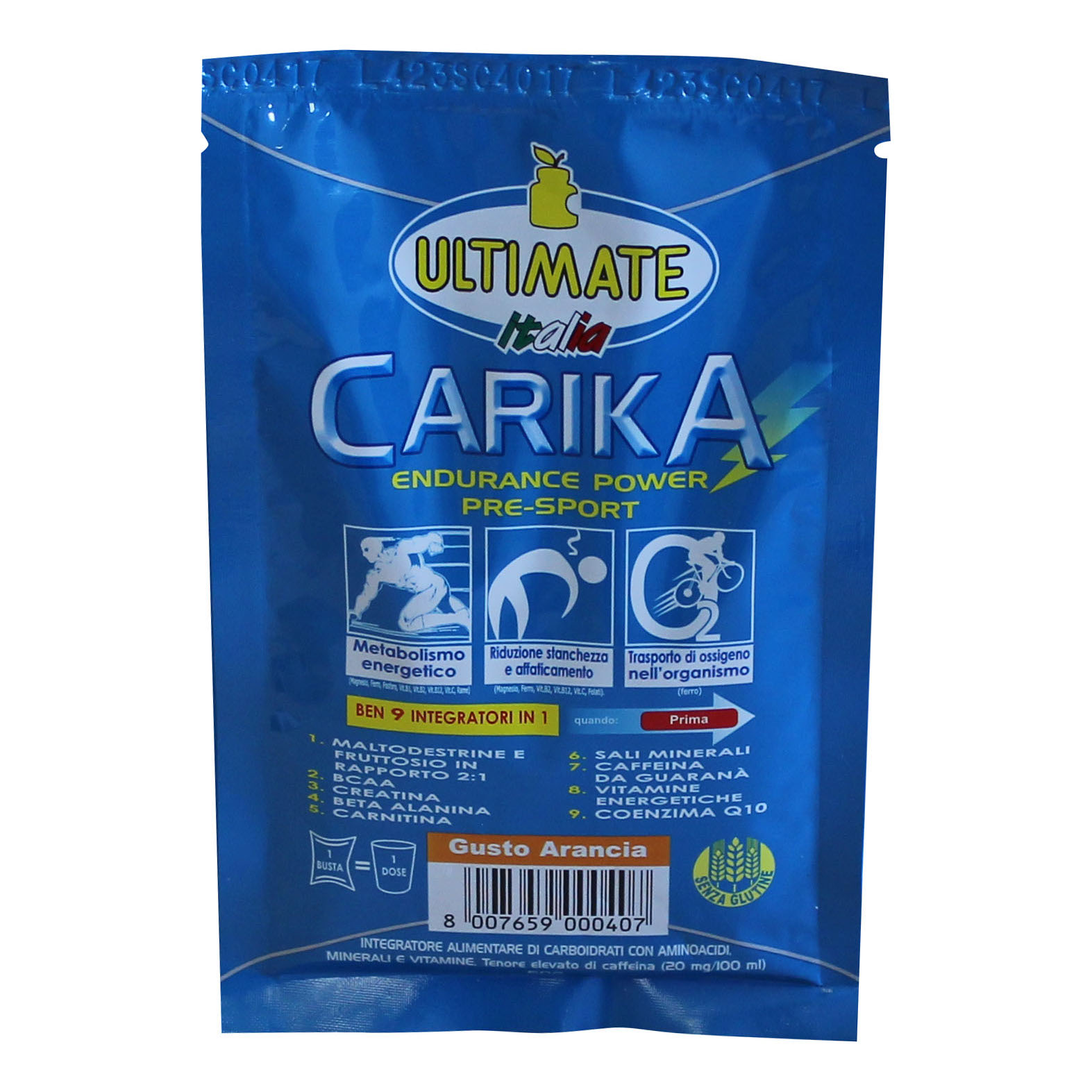 Carika arancia 1 busta 50g