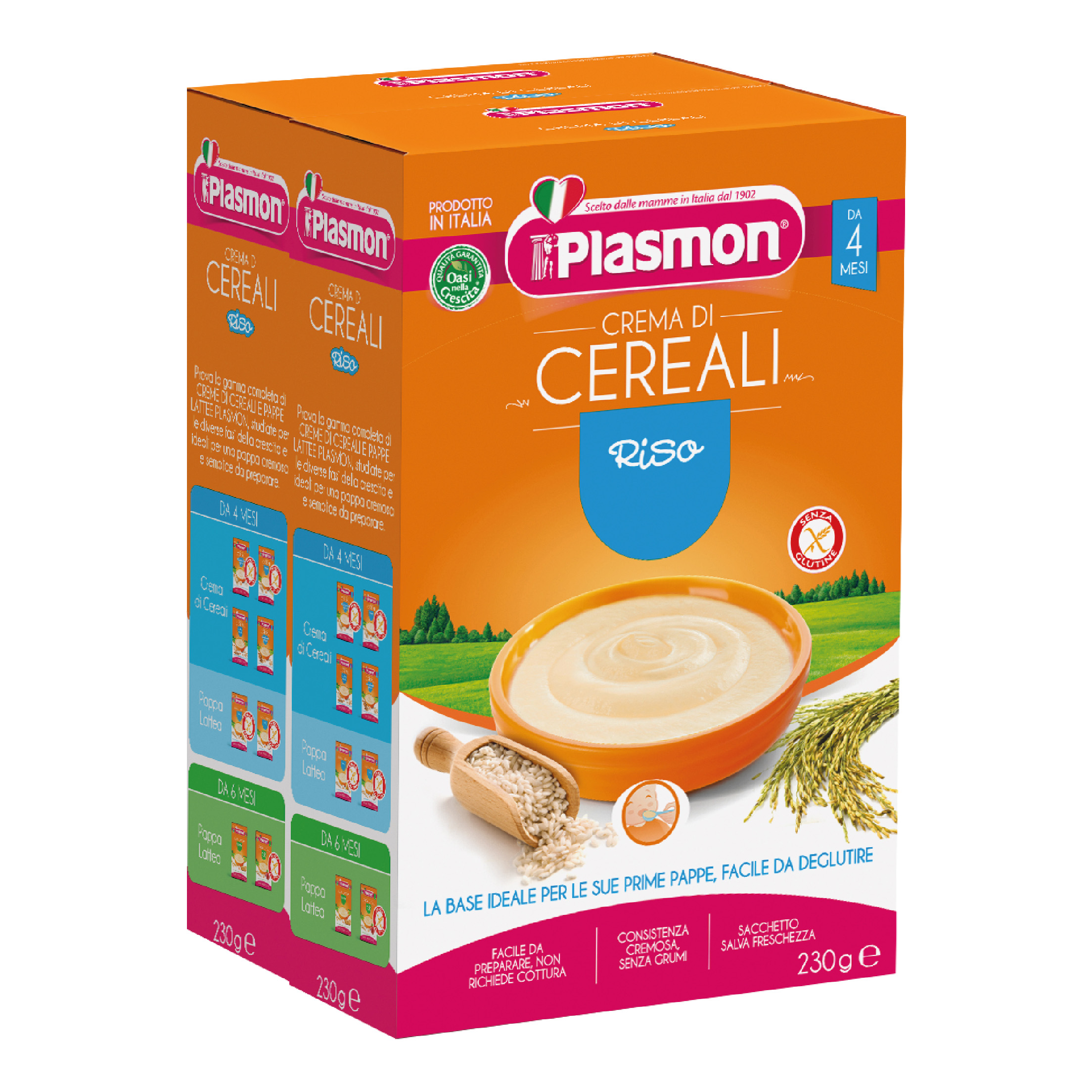 Plasmon cereali riso 2x230g