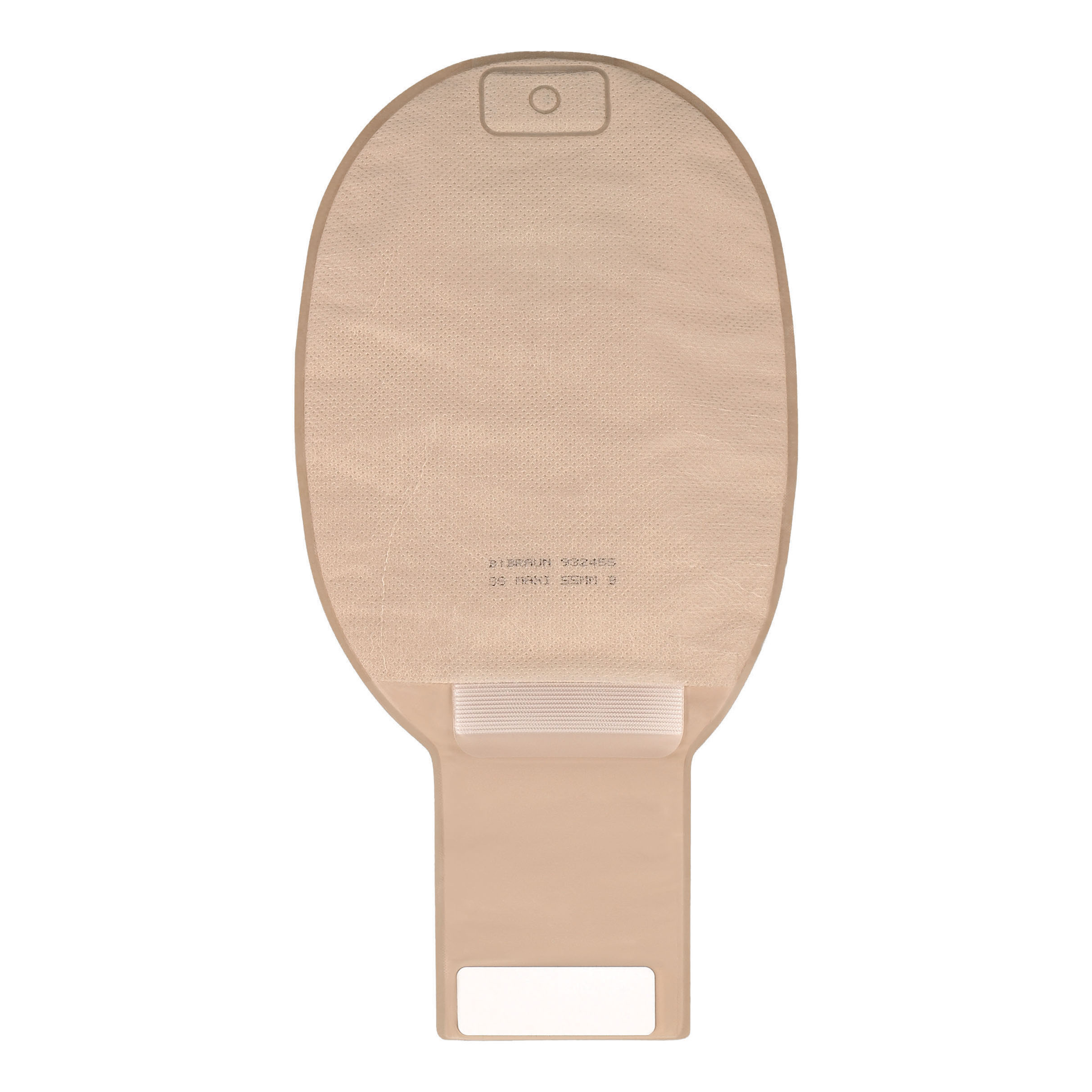 Flexima 3s con sistema di scarico e chiusura in velcro sacca ileostomia midi beige 65mm 30 pezzi