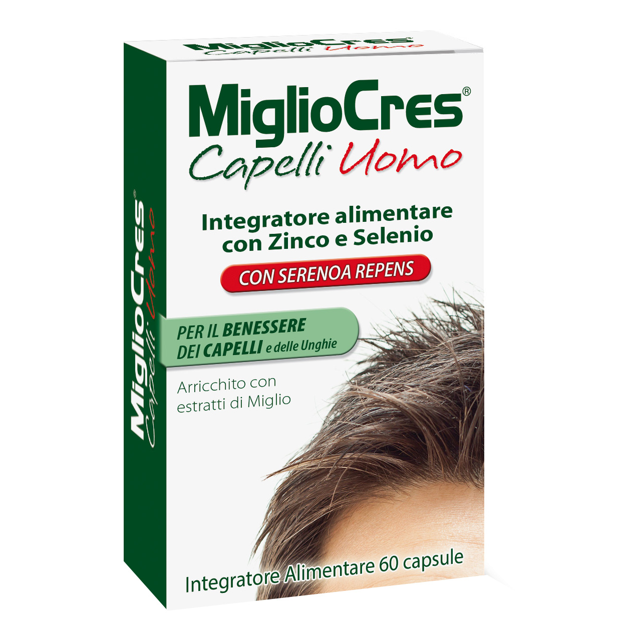 Migliocres-capelli Uomo 60capsule