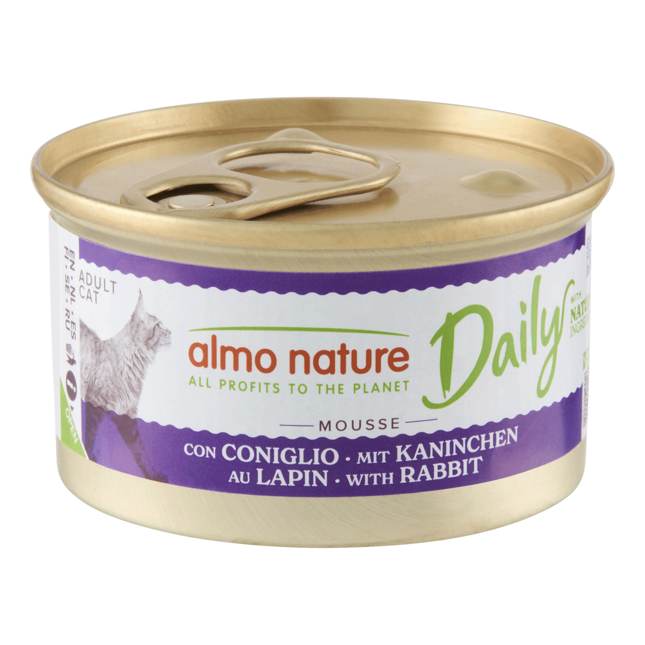 Almo Cat Daily Menu 85 Gr Mousse Coniglio