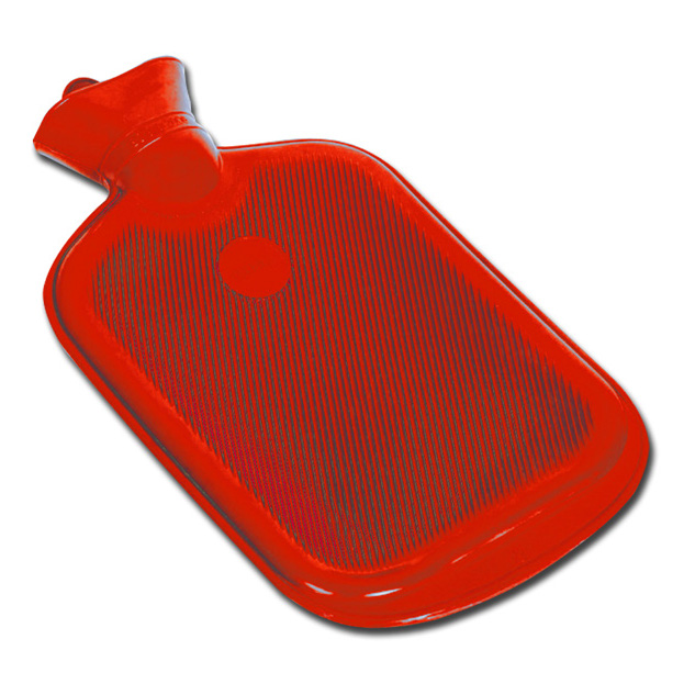 Borsa acqua calda bilamellata rossa