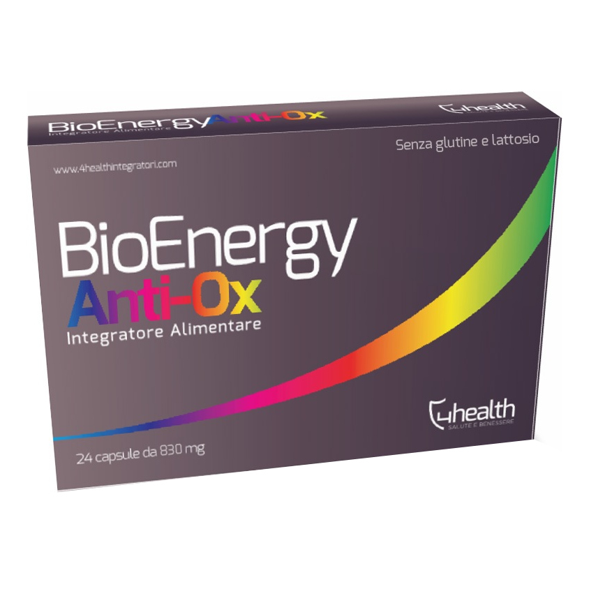Bioenergy antiox 4h 24 capsule 830 mg
