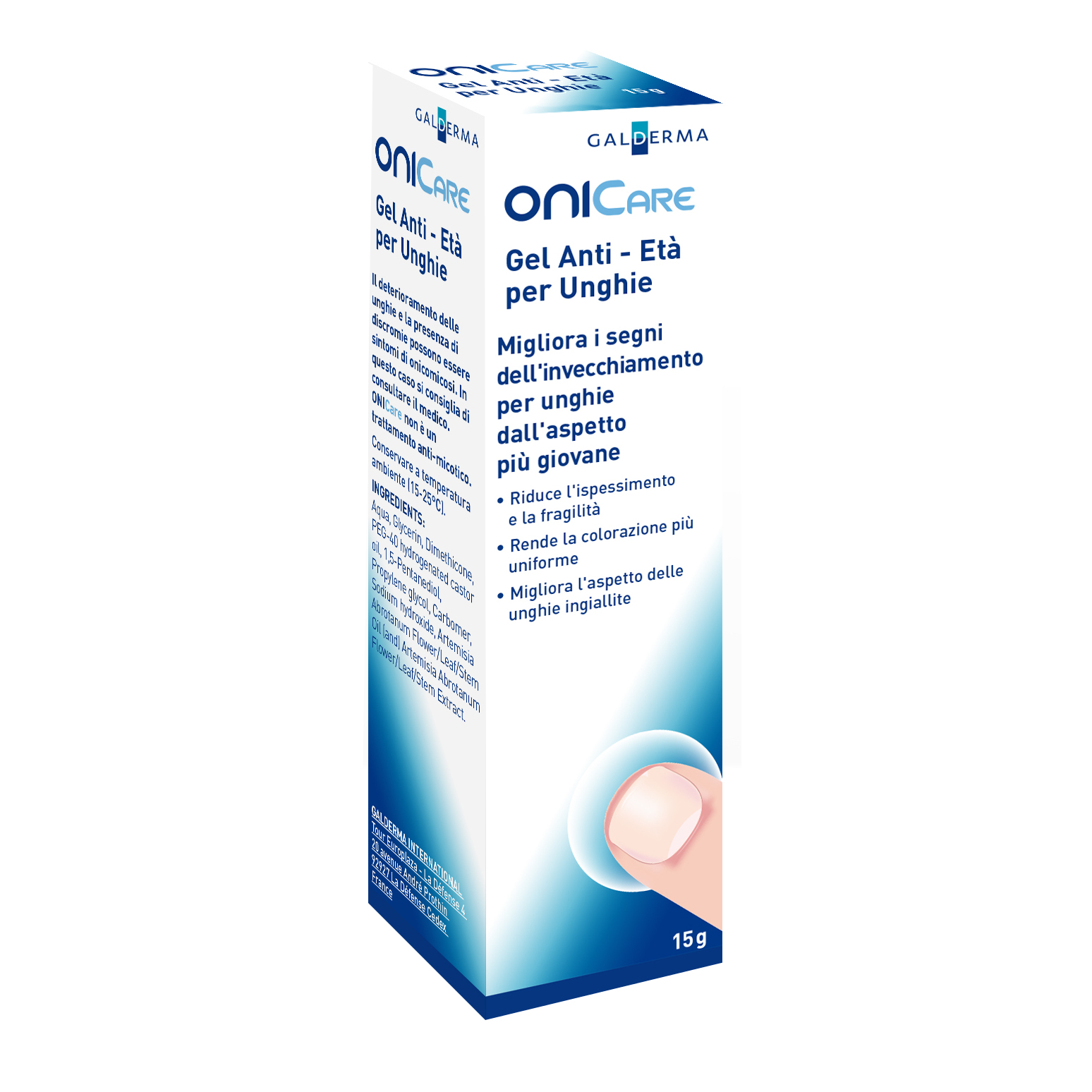 Onicare Gel A/Eta' Unghie 15G-image