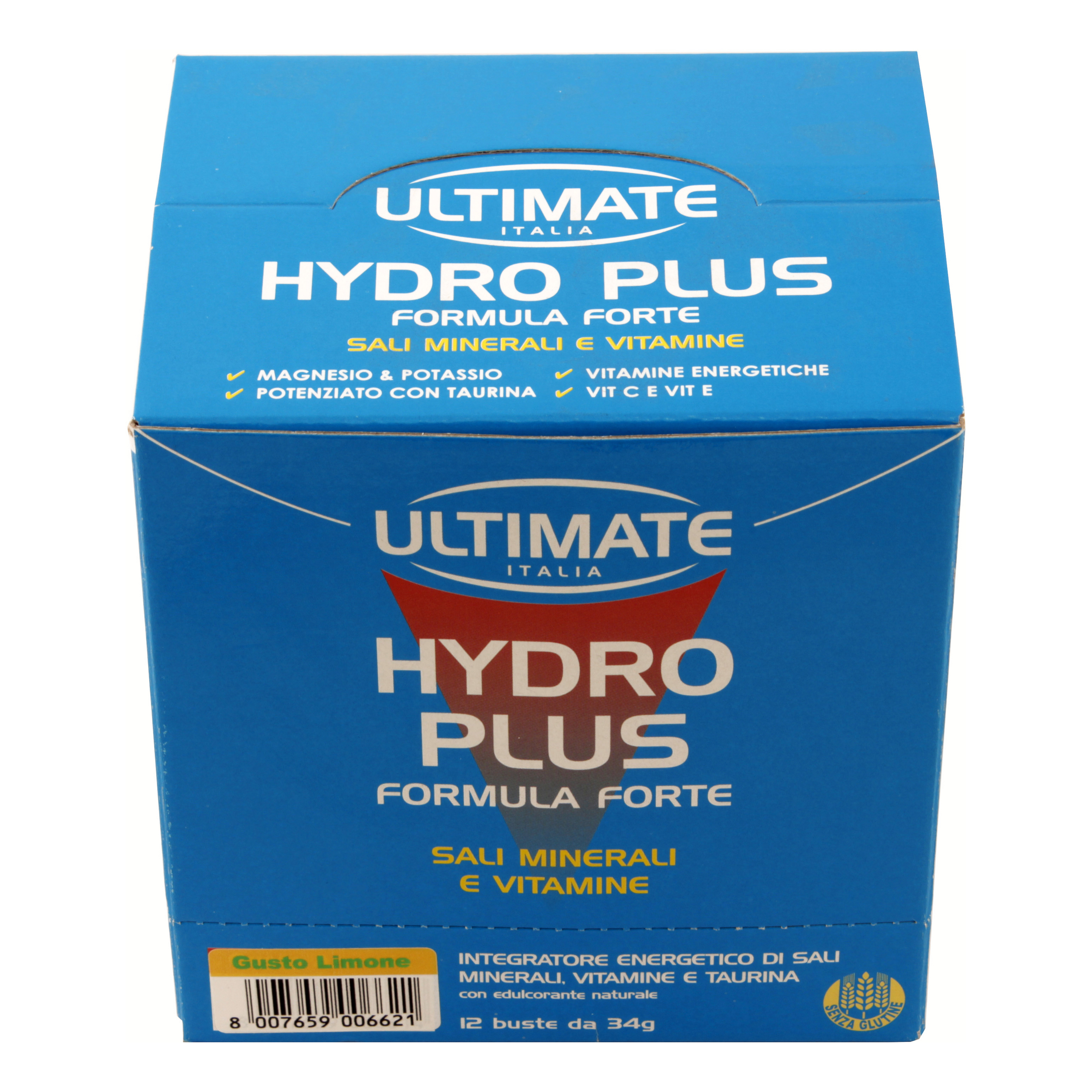Hydro plus limone 12 buste scatola 420 g