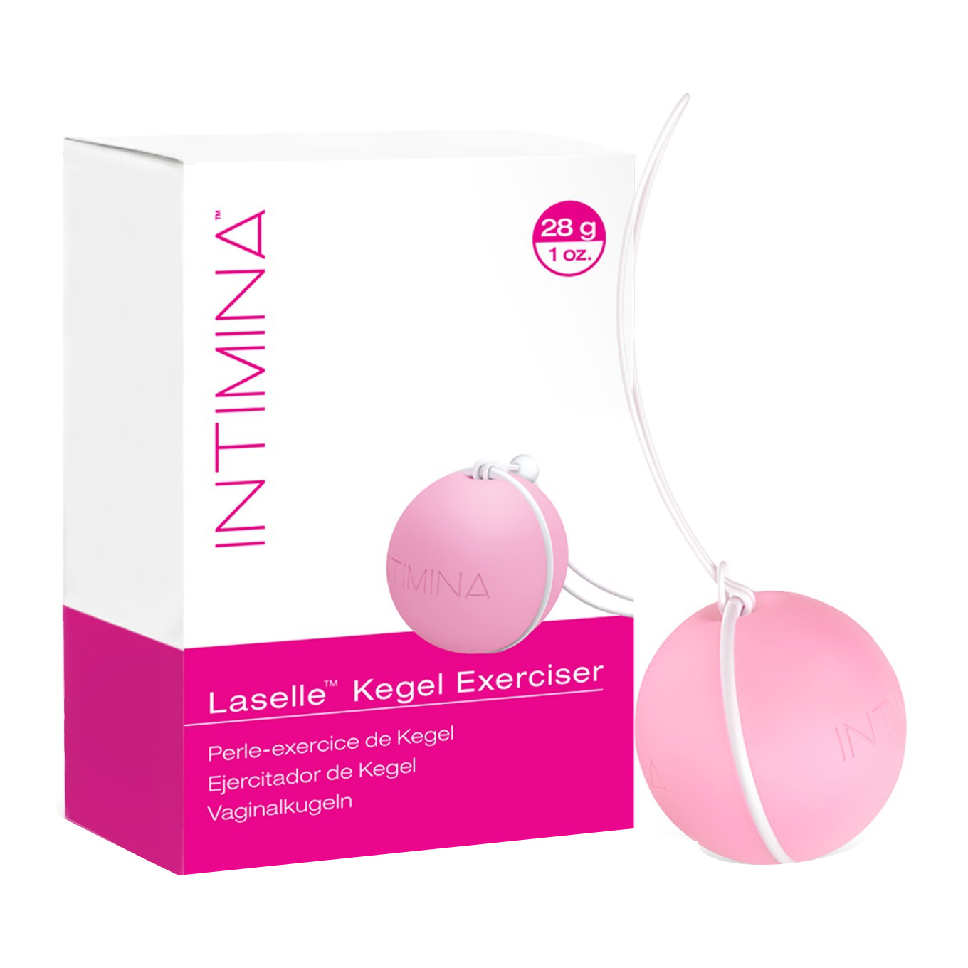 Sfera per esercizi del pavimento pelvico kegel laselle 28 g 1 pezzo
