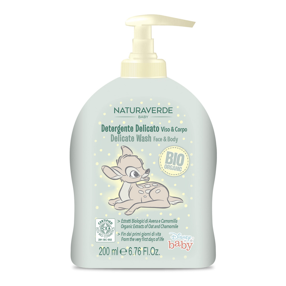 Nv bio detergente delicato mani&amp;viso bambi