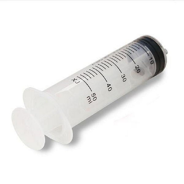 Siringa 50 ml senza ago cono eccentrico 1 pezzo