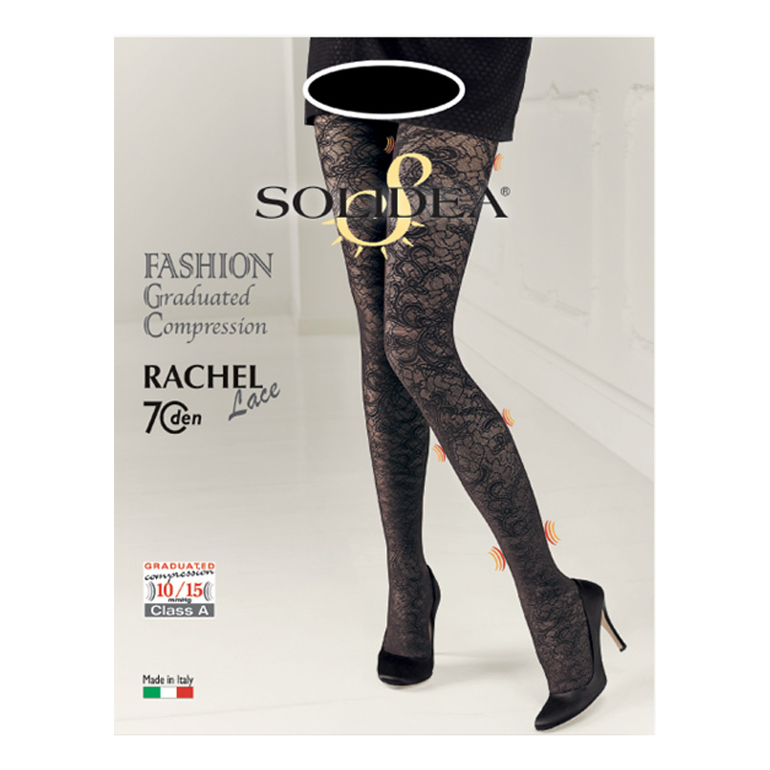 Rachel lace 70 collant fantasia moka 3-ml