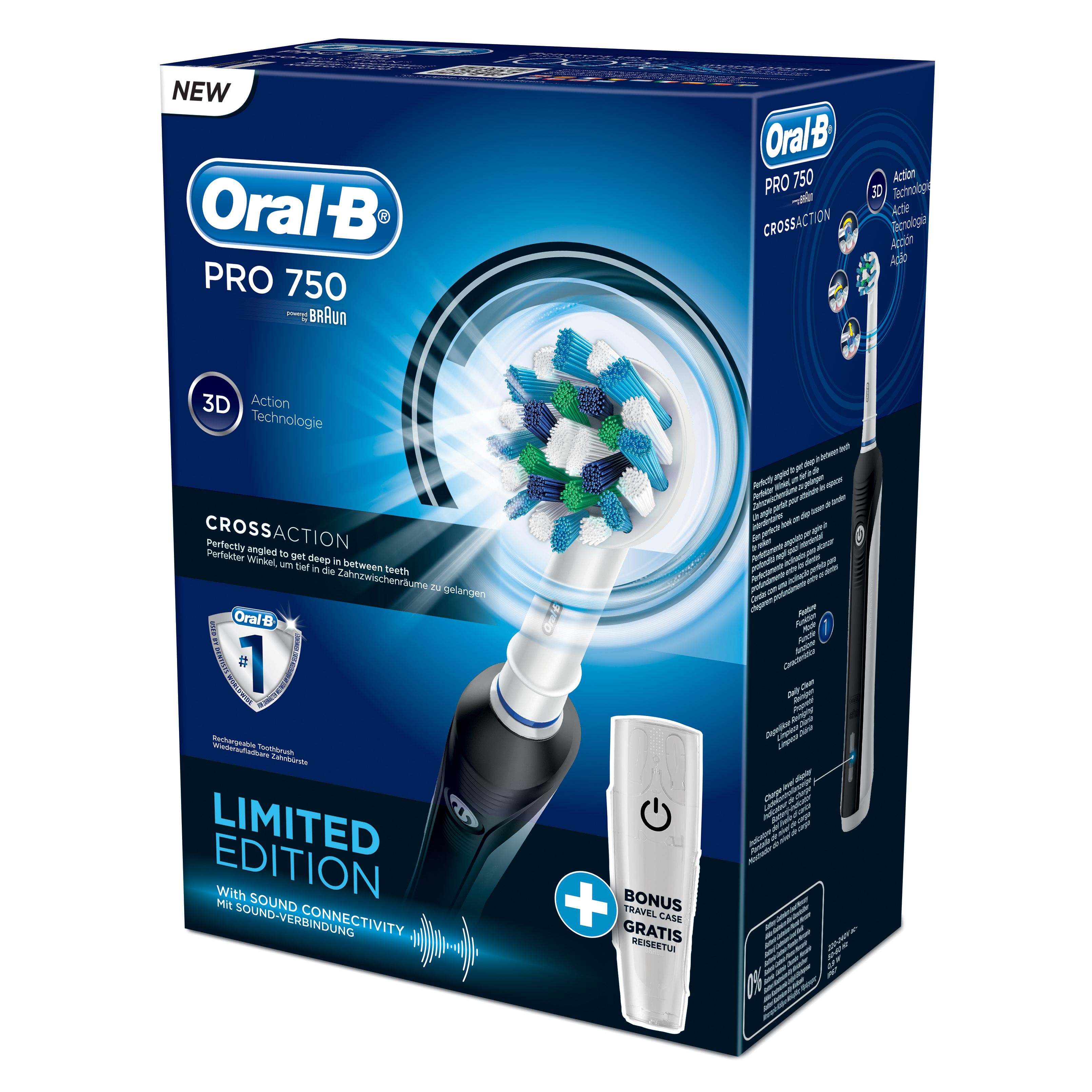 Spazzolino oralb power pc 750 limited edition