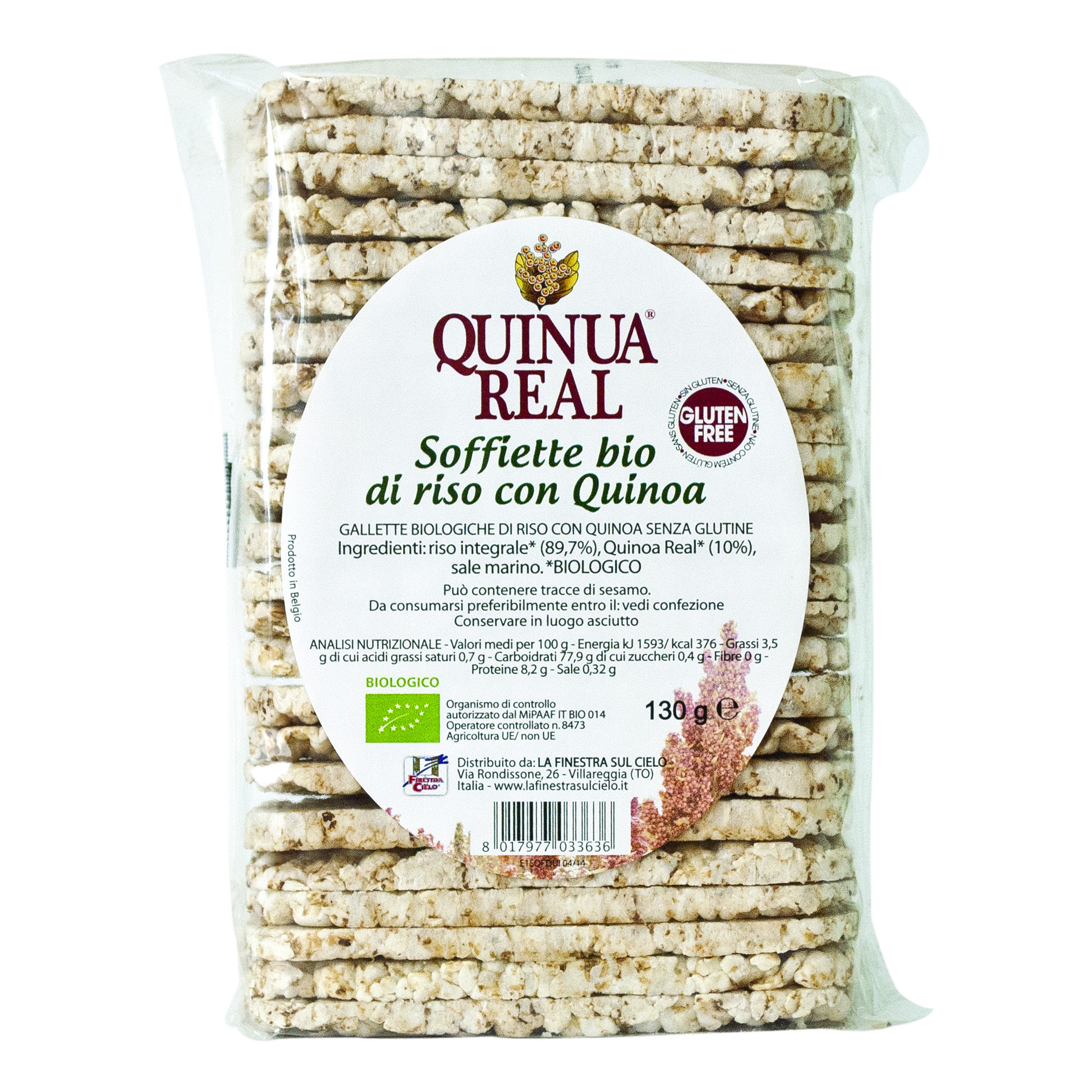 Fsc Soffiette Riso Quinoa 130G