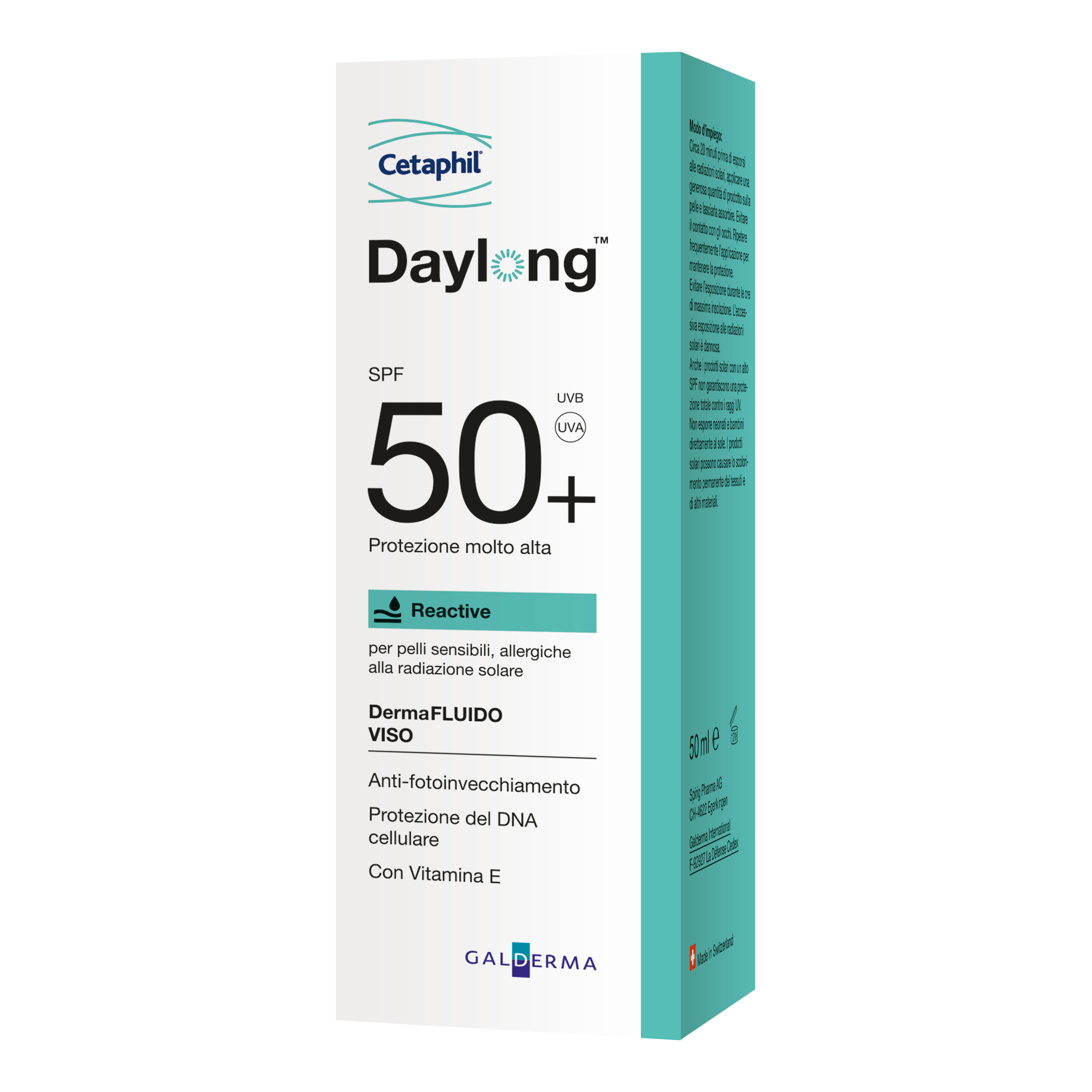 Daylong dermo fluido spf50 viso 50 ml