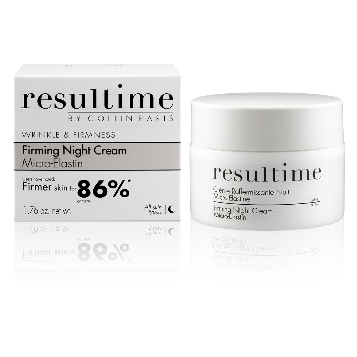 Resultime crema notte anti-eta' alla micro-elastina 50 ml