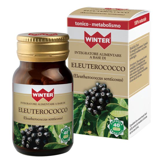 Winter eleuterococco 40 capsule vegetali