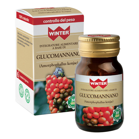 Winter glucomannano 36 capsule vegetali