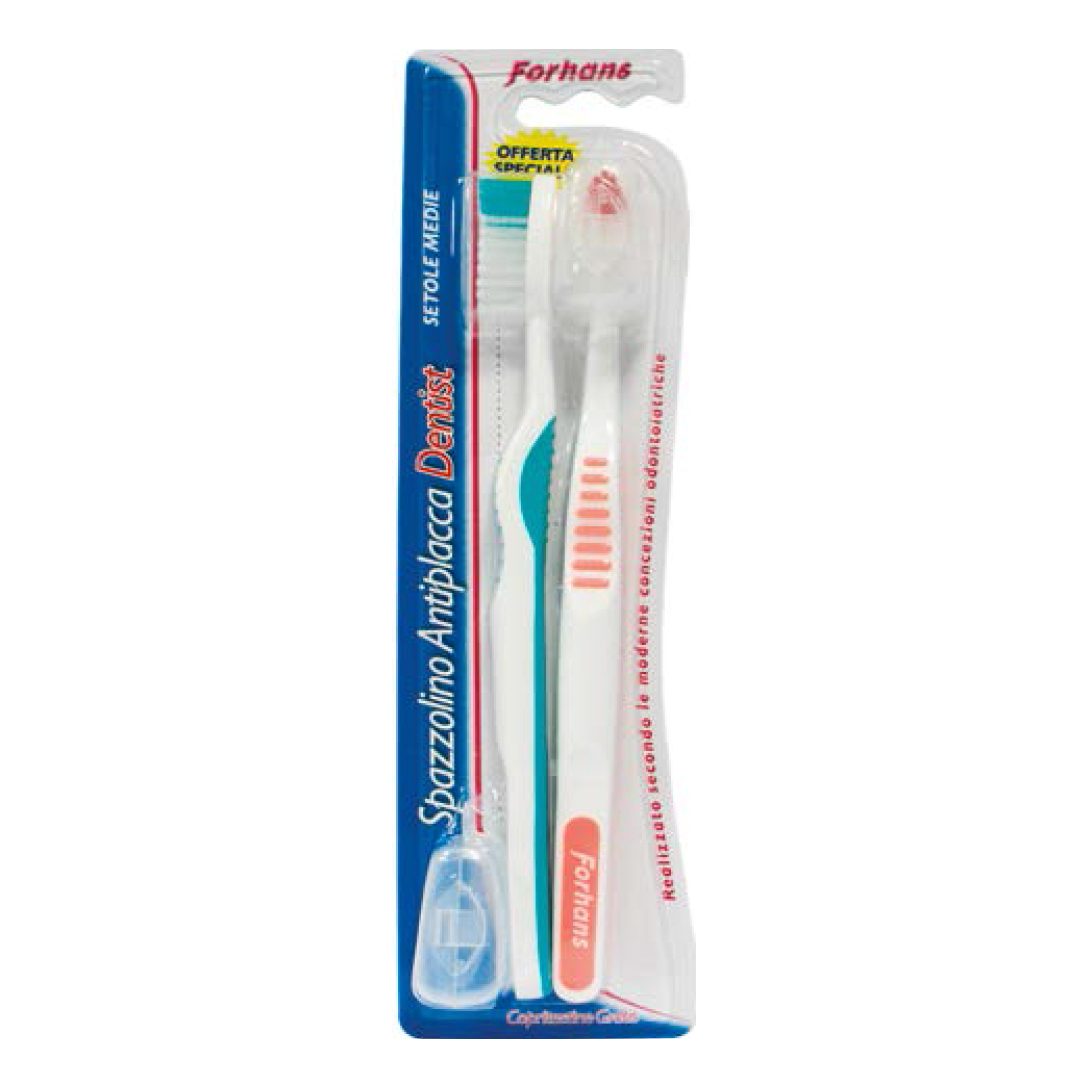 Uragme Forhans Twin Pack 2 Spazzolini Dentist