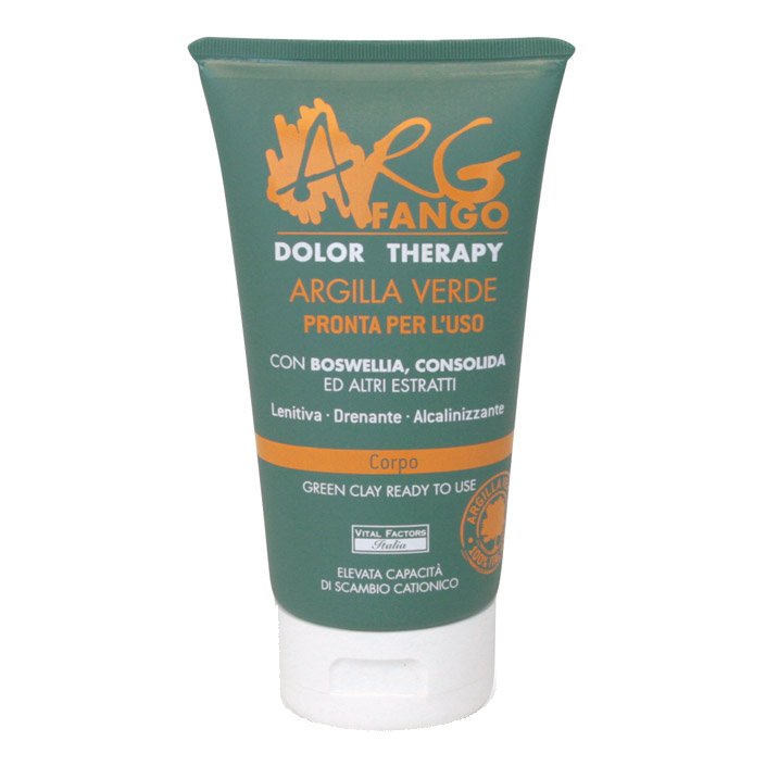 Argfango dolor therapy argilla verde pronta per l'uso per corpo 150 ml