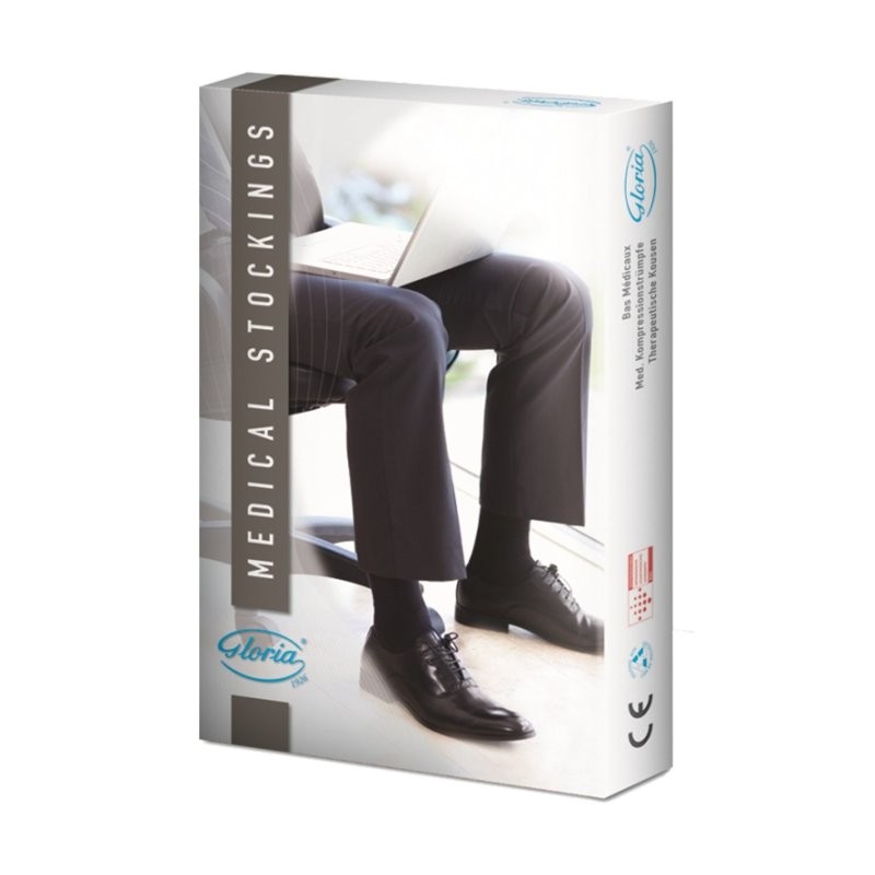 Gloriamed gentleman 299 gambaletto corto blu misura large 1 paio