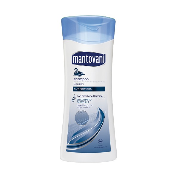 MANTOVANI - Shampo Neutro per capelli con forfora 400 ml
