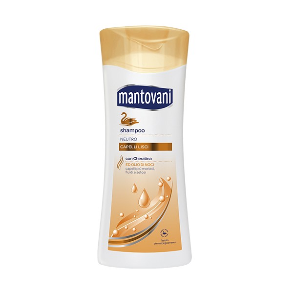 MANTOVANI - Shampo Neutro per capelli lisci 400 ml