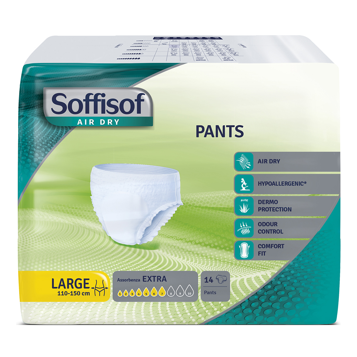 Soffisof Airdry Pull Up L 14pezzi