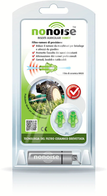 Nonoise hobby inserto auricolare 2 tappi