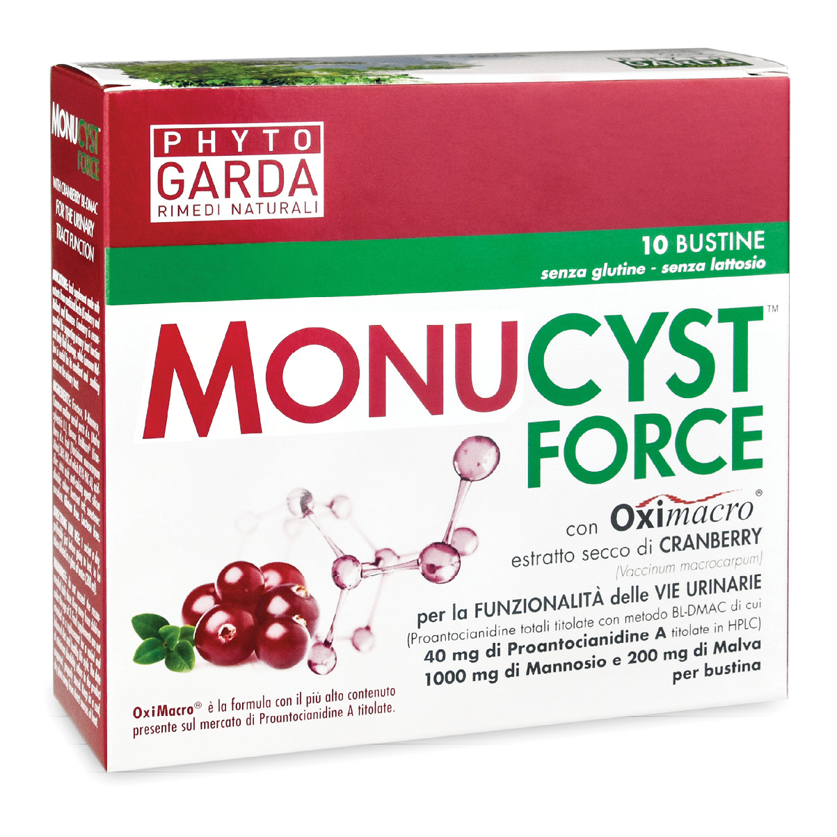 Monucyst force 10 Bustine