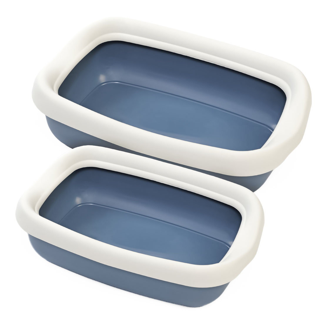 Leopet lettiera beta con cornice maxi dimensioni 49x39x13h