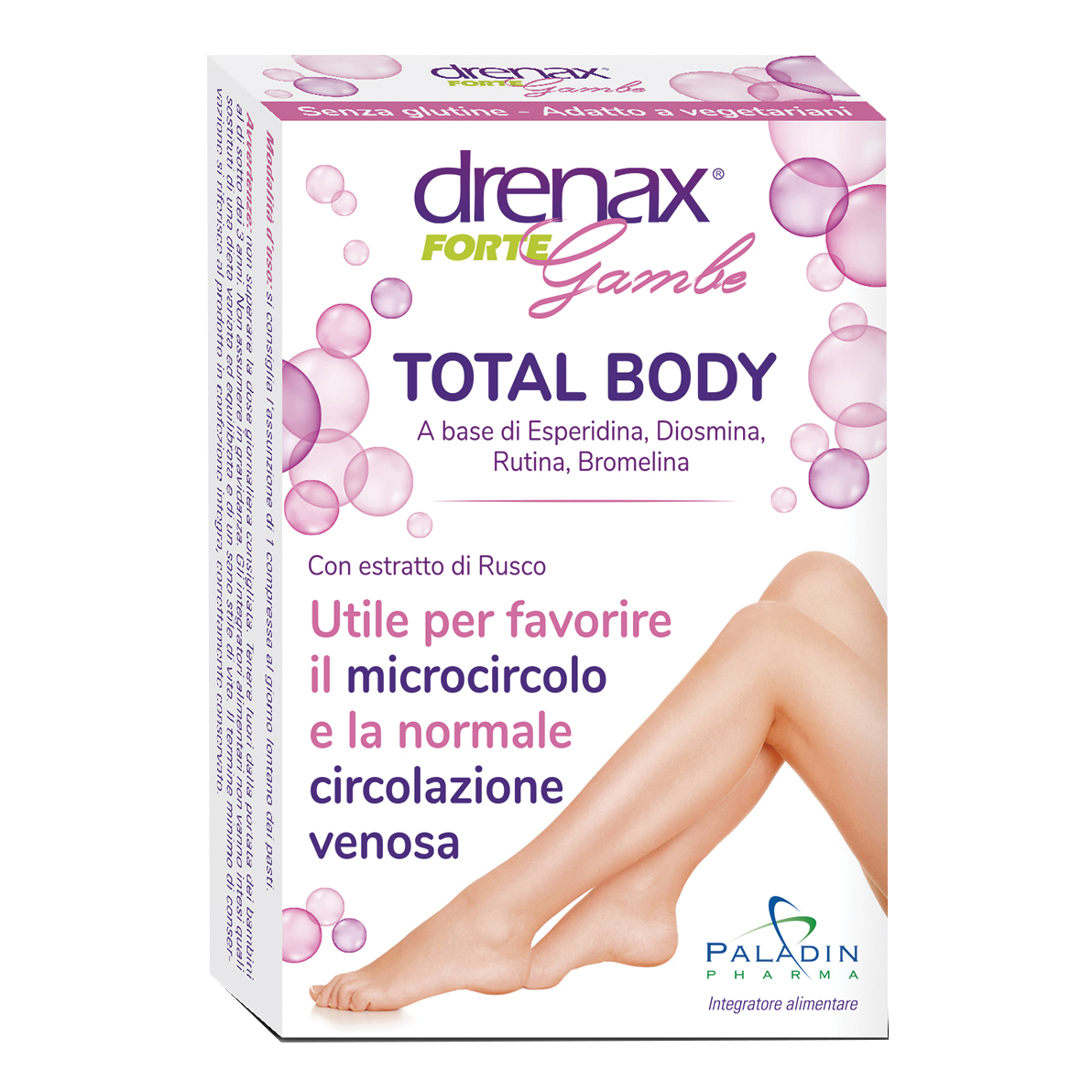 Drenax Forte Gambe 30 Compresse