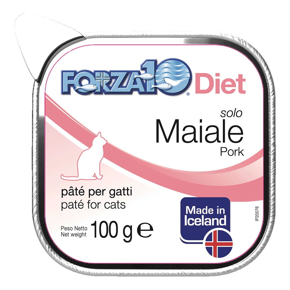 Forza10 iceland solo diet maiale per gatto 100 g
