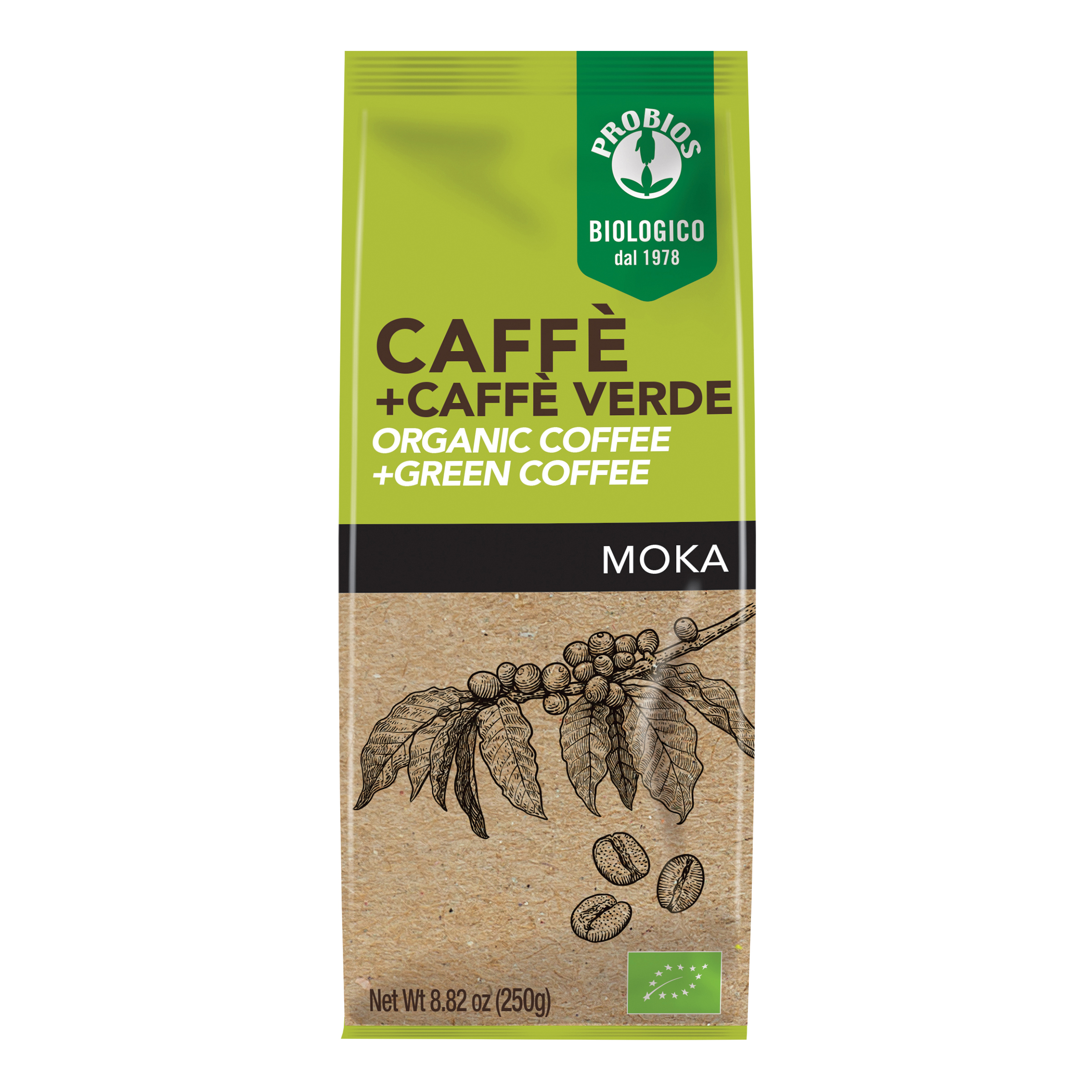 Caffe' con caffe' verde 250g