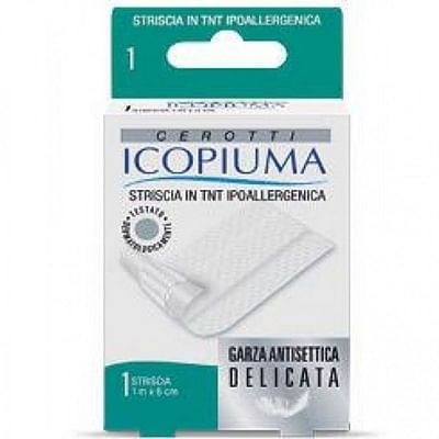 Striscia elastica icopiuma in tessuto non tessuto mt 1 x 6 cm 1 pezzo