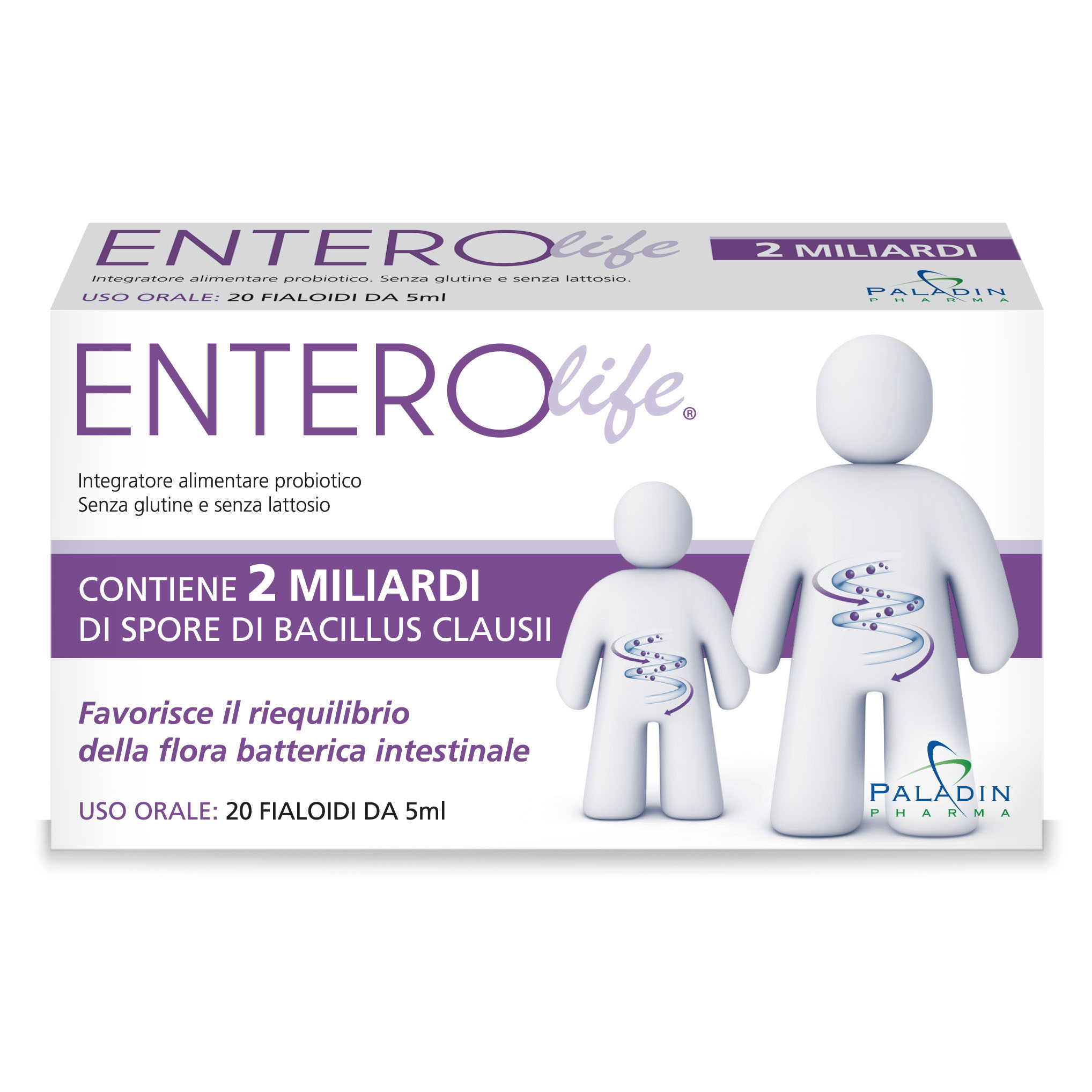 Enterolife 2 miliardi 20 fiale da 5 ml