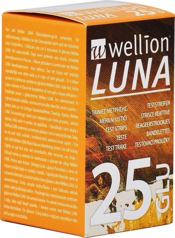 Wellion luna 25 strisce