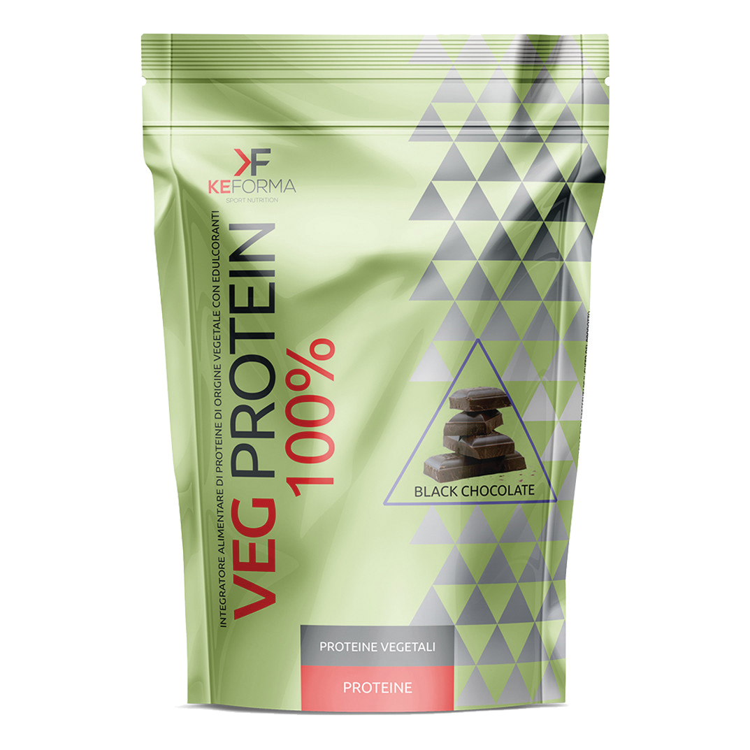 Veg protein 100% black chocolate busta 900 g