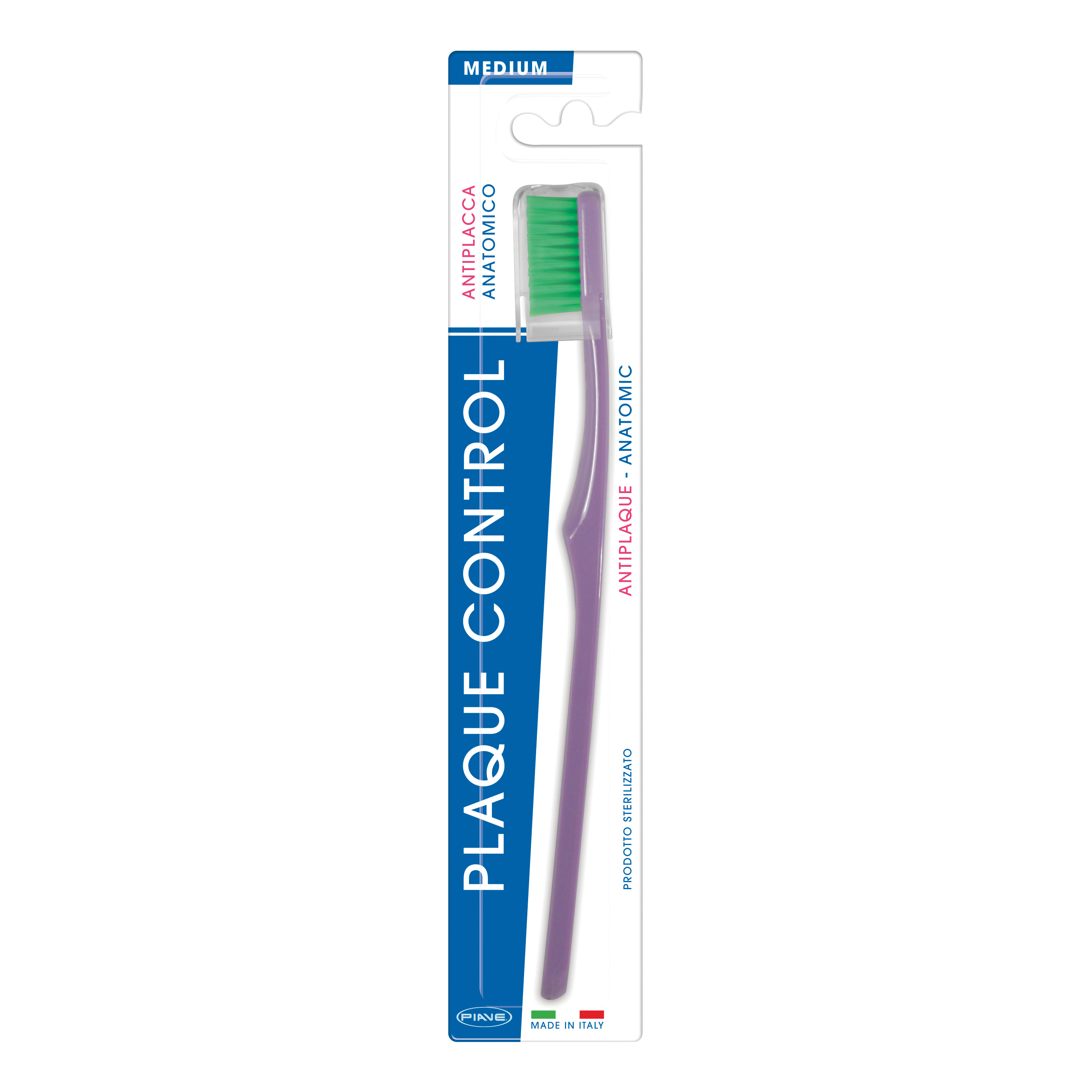 Piave plaque control spazzolino medio