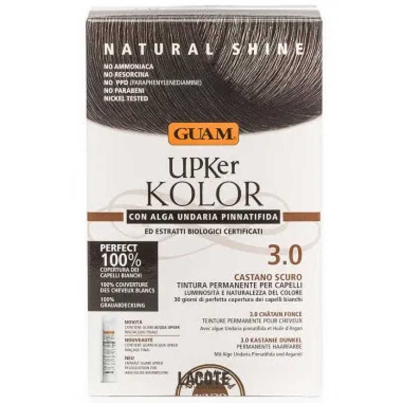 Guam upker kolor tinta capelli castano scuro 3.0 idf