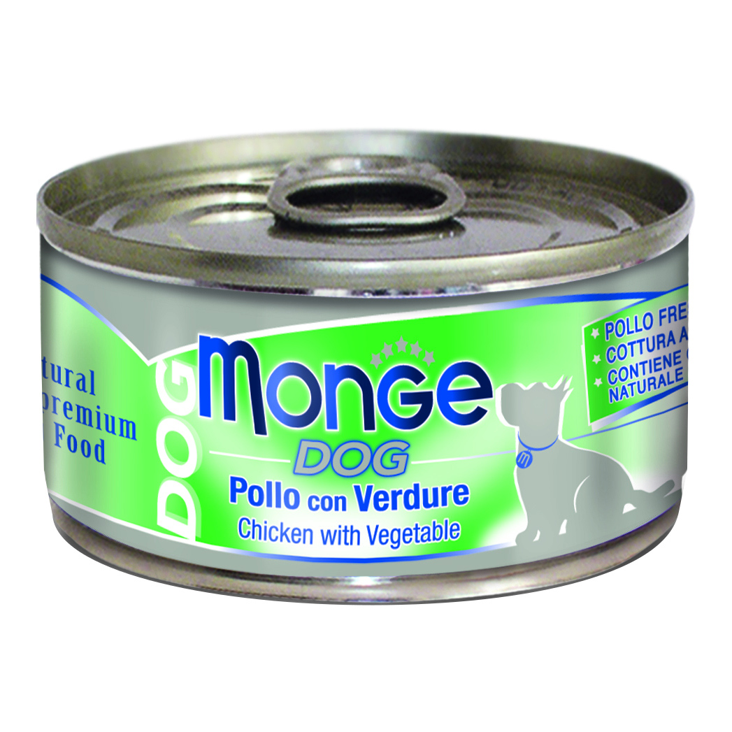 Monge Cane Natural Lattina Adulto Pollo & Verdure 95 Gr