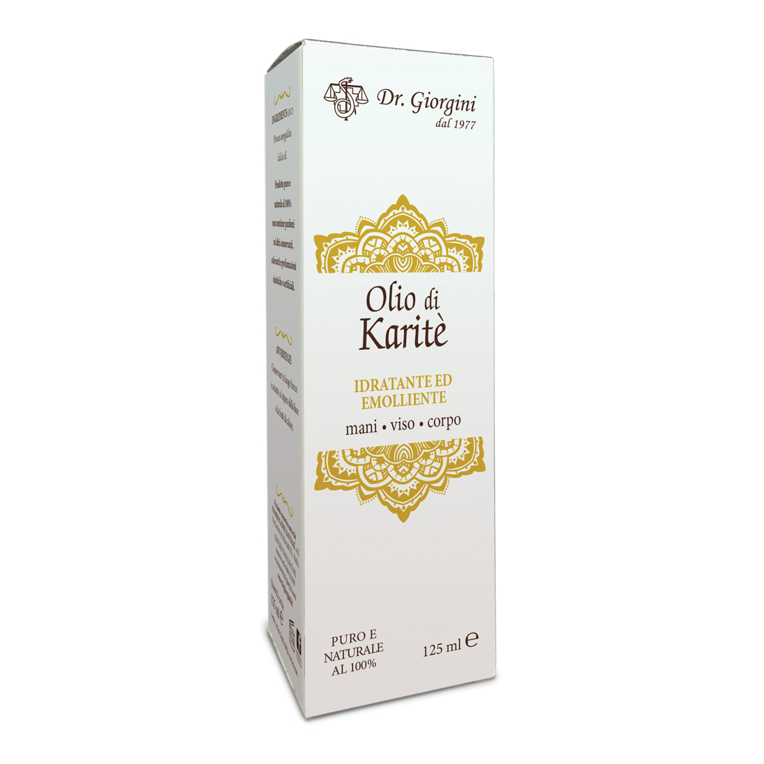 Olio di karite 125 ml