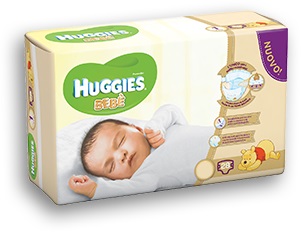 Hugg.bebe'base 1(2-5kg)28pezzi