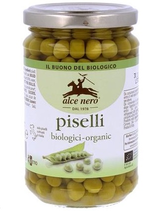 Alce piselli lessati bio 300g