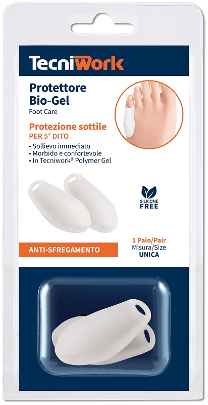 Bio Gel Protezione Sottile Per Mignolo Misura Universale 1 Paio