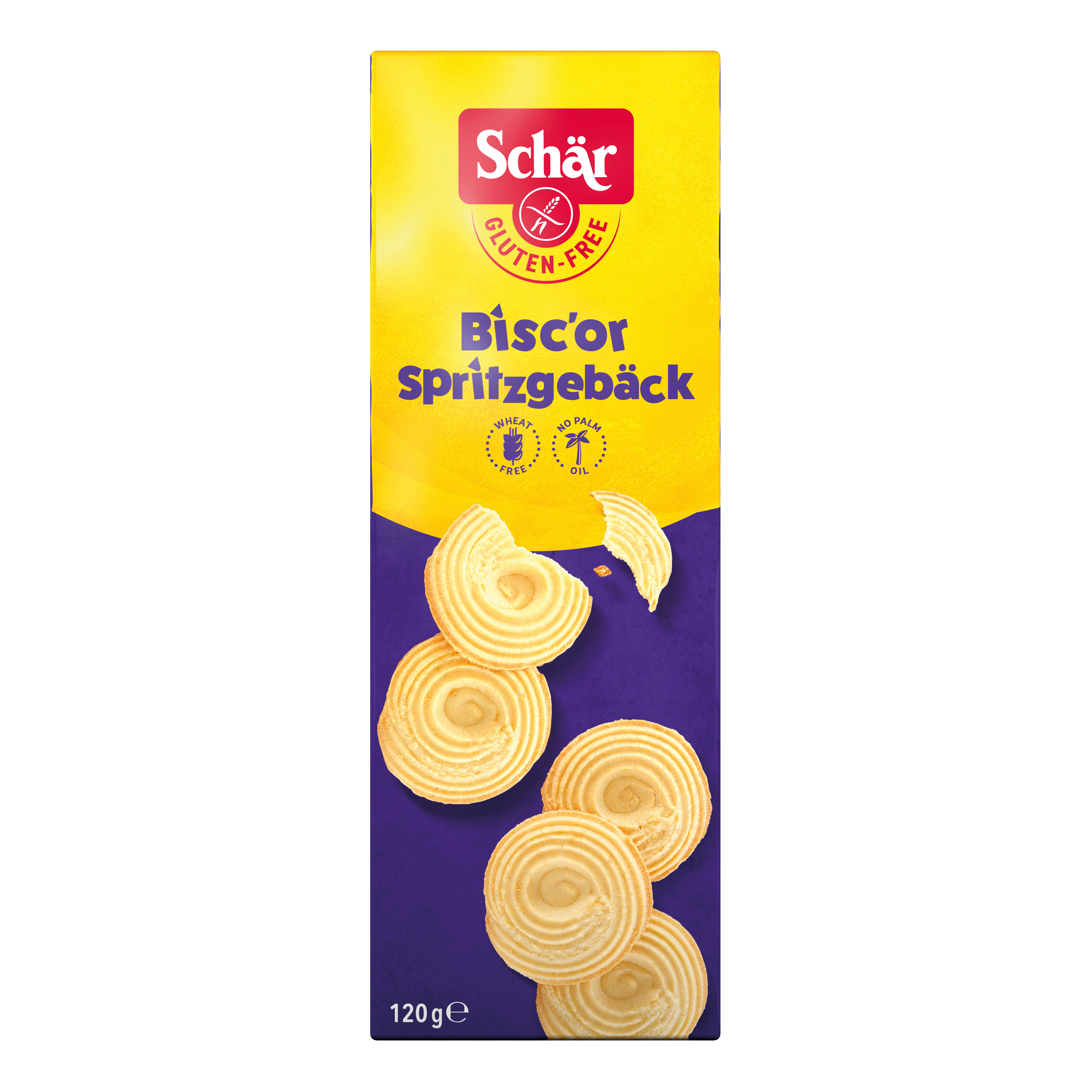 Schar Bisc'Or Senza Glutine Confezione 120g